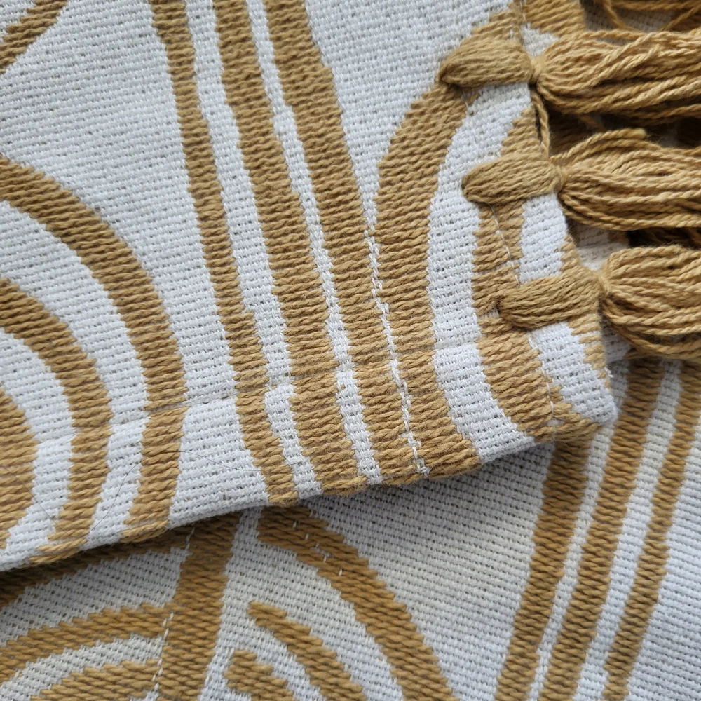 West Elm Geometric Queen Quilt - NWOT